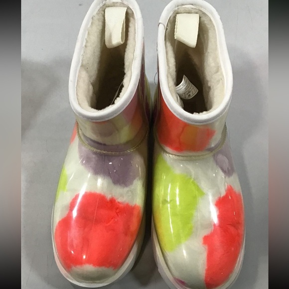 Women’s UGG Classic Clear Mini Party Spots Boots Size 7M - Picture 4 of 9